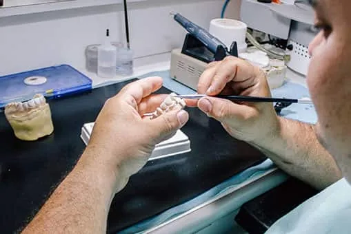 Laboratório de prótese da Primare Odontologia